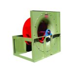 cfd aero extractor inyector centrifugo de alabes curvos adelantados (copia)